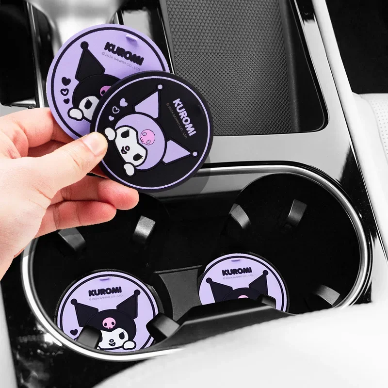 Kawaii Tech Accessories - Sous-verres de voiture Sanrio Kuromi, 2