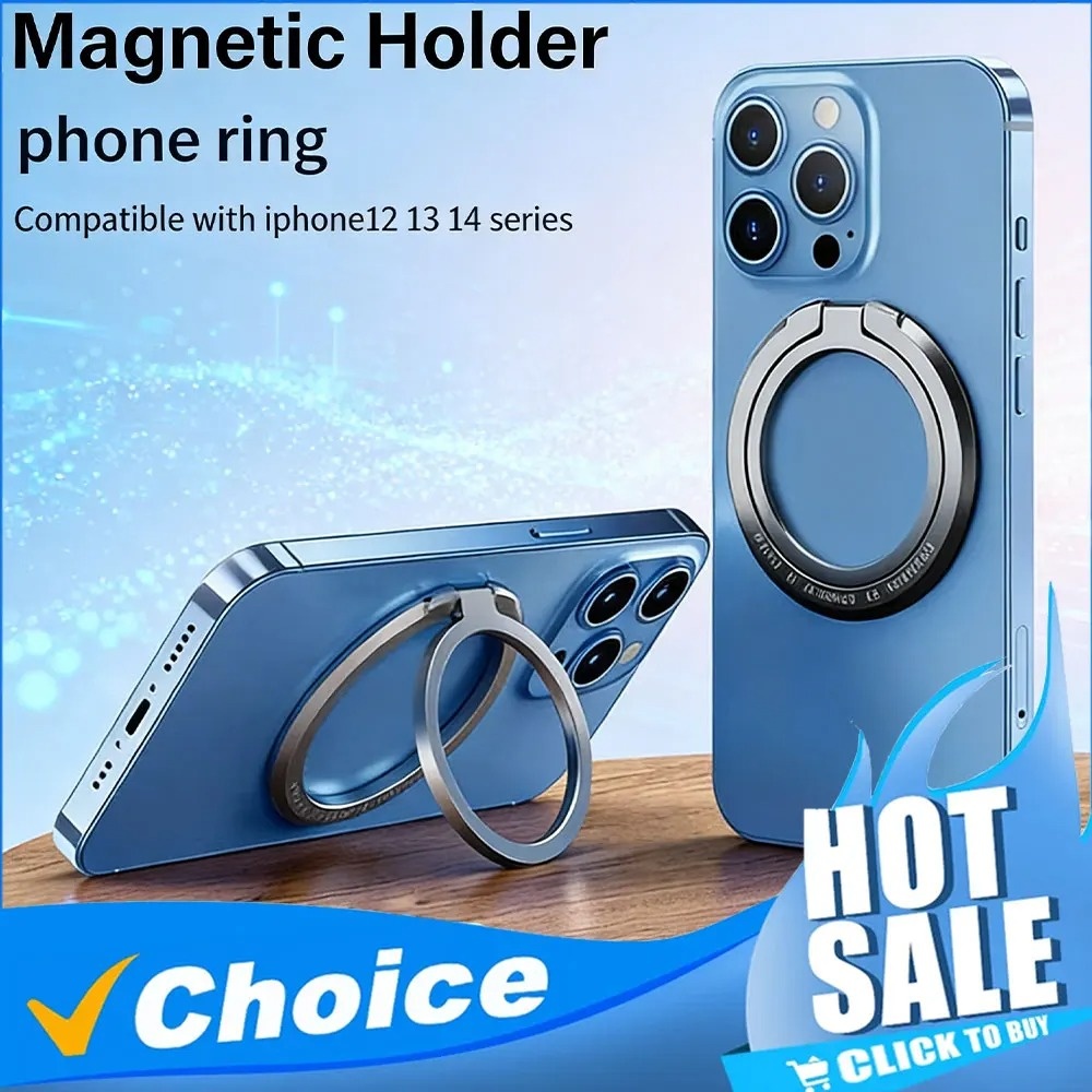 Mobile Tech Accessories - Support magnétique pour téléphone portable, anneau