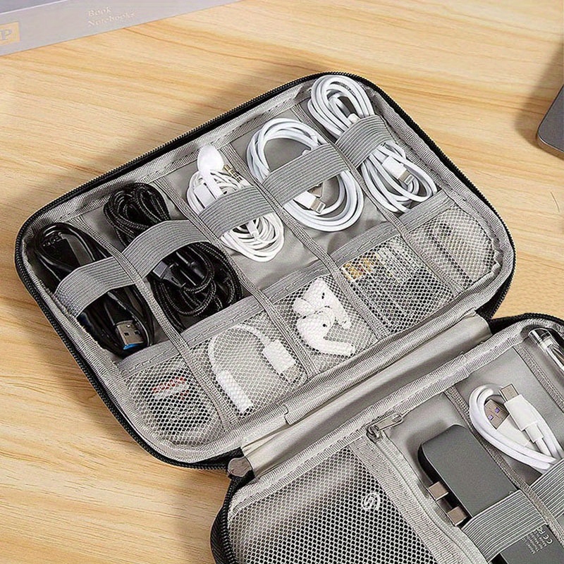 1 étui organisateur de câbles, - Tech Accessories Travel Organizer Pouch avis et prix
